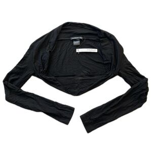 ✰ AmélieBoutik Black Bolero Shrug Cardigan ✰